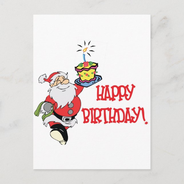Cartes Pour Fêtes Annuelles Noël Anniversaire (Devant)