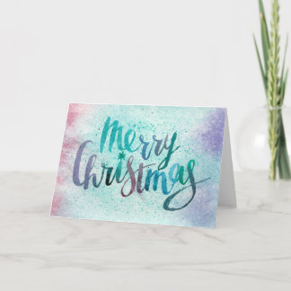 Cartes Pour Fêtes Annuelles Noël aquarelle