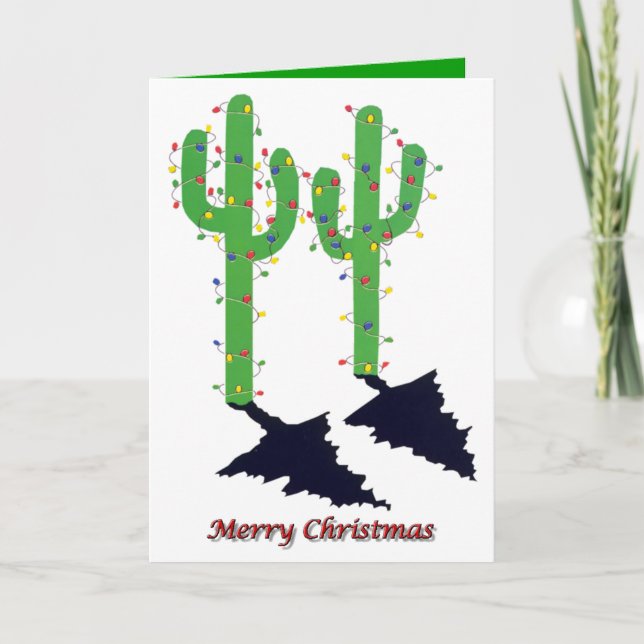 Cartes Pour Fêtes Annuelles Noël Arizona (Devant)