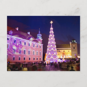 Cartes Pour Fêtes Annuelles Noël au carré de château dans la vieille ville de