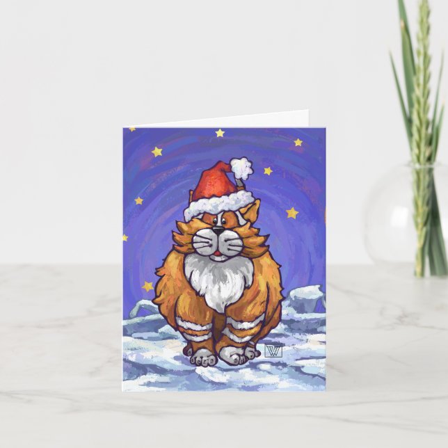 Cartes Pour Fêtes Annuelles Noël au gingembre (Devant)