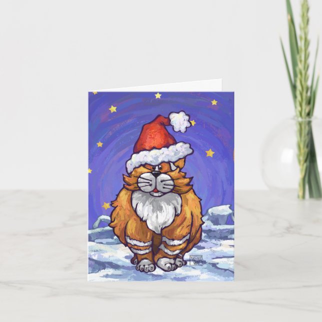 Cartes Pour Fêtes Annuelles Noël au gingembre (Devant)