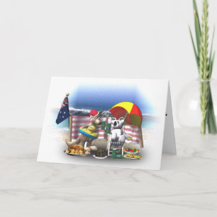 Cartes Pour Fêtes Annuelles Noël australien