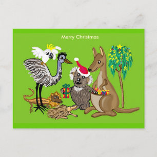 Cartes Pour Fêtes Annuelles Noël australien