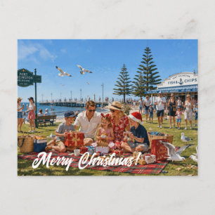 Cartes Pour Fêtes Annuelles Noël australien Port Arlington Melbourne