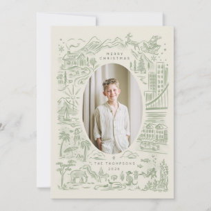 Cartes Pour Fêtes Annuelles Noël autour du monde   Globetrotteur des fêtes