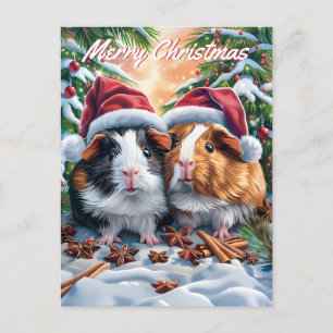 Cartes Pour Fêtes Annuelles Noël aux Chiens de père Noël