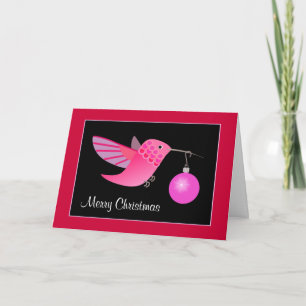 Cartes Pour Fêtes Annuelles Noël aux colibris