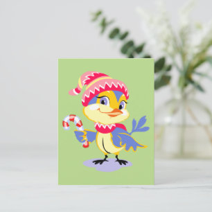 Cartes Pour Fêtes Annuelles Noël aux poulets mignons