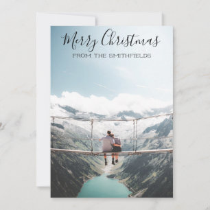 Cartes Pour Fêtes Annuelles Noël Aventure Rustique