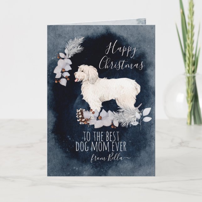 Cartes Pour Fêtes Annuelles Noël Barbado da Terceira personnalisé (Devant)