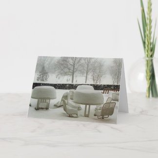 Cartes Pour Fêtes Annuelles Noël (barbecue annulé)