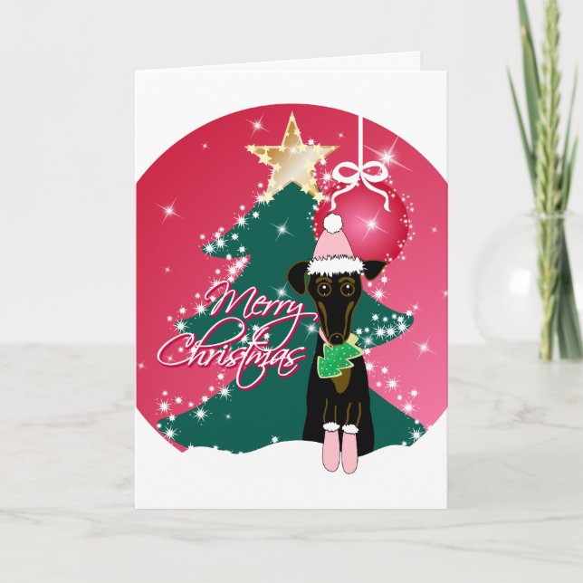 Cartes Pour Fêtes Annuelles Noël bariolé (Devant)