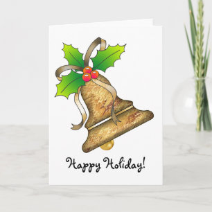 Cartes Pour Fêtes Annuelles Noël Bell - 24