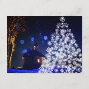 Cartes Pour Fêtes Annuelles Noel blanc