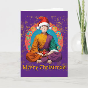 Cartes Pour Fêtes Annuelles Noël bouddhiste