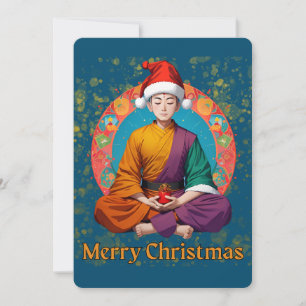 Cartes Pour Fêtes Annuelles Noël bouddhiste