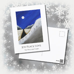 Cartes Pour Fêtes Annuelles Noël Cactus Désert Sud-Ouest