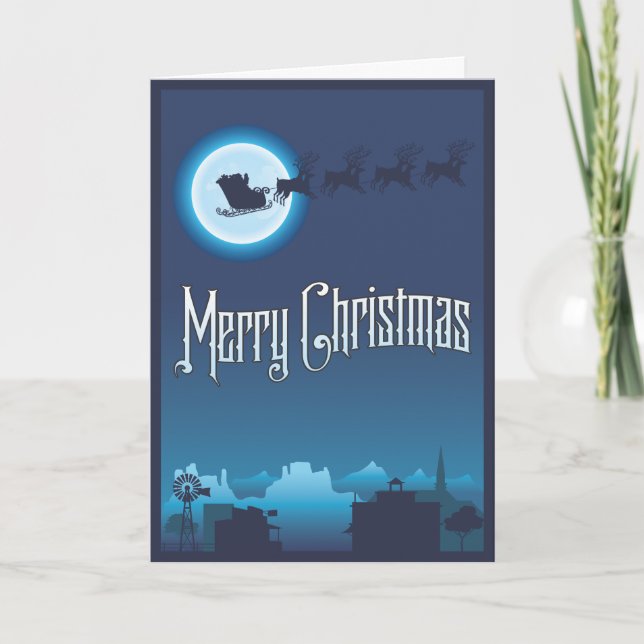 Cartes Pour Fêtes Annuelles Noël Card003 de salutation (Devant)