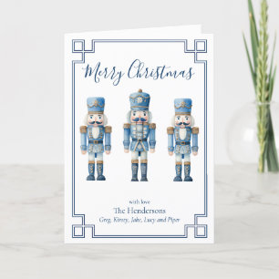 Cartes Pour Fêtes Annuelles Noël Casse-Noisette Bleu