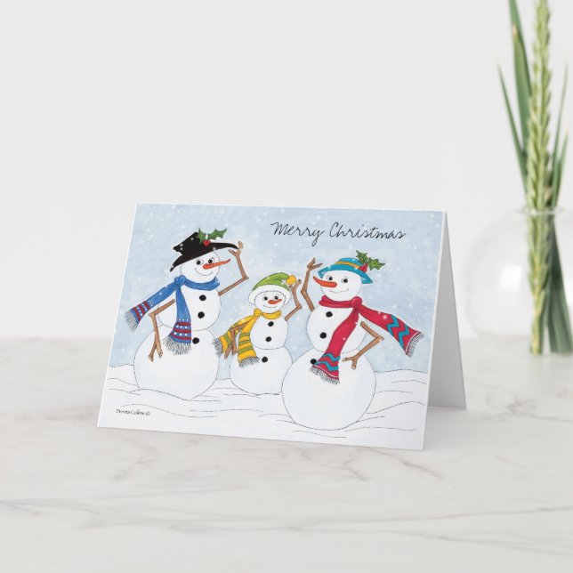 Cartes Pour Fêtes Annuelles Noël chaleureux et cosy (Devant)
