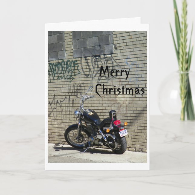 CARTES POUR FÊTES ANNUELLES NOËL / CHAQUE JOUR "PROFITEZ DE LA RIDE" NOËL (Devant)