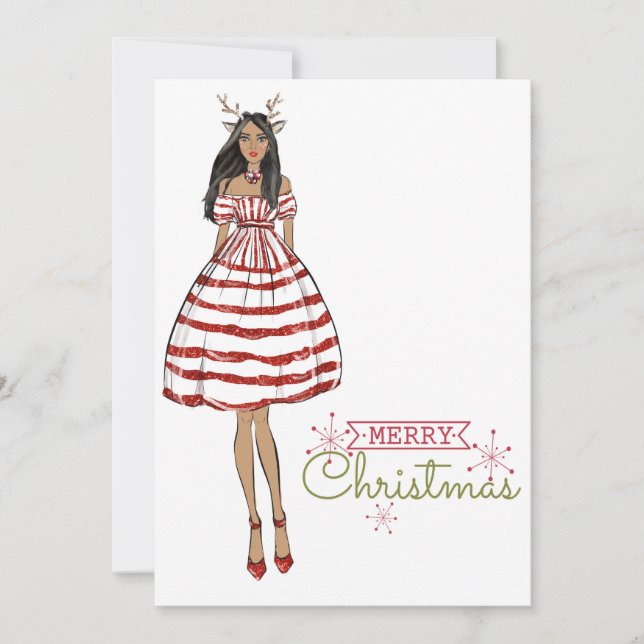 Cartes Pour Fêtes Annuelles Noël chéri de diva (Devant)