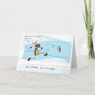 Cartes Pour Fêtes Annuelles Noël Chicago