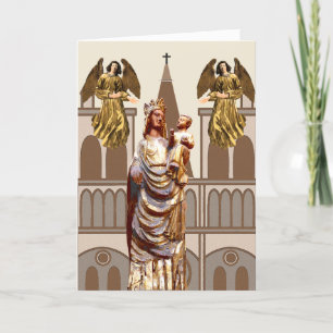 Cartes Pour Fêtes Annuelles Noël chrétien médiéval