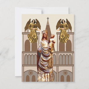 Cartes Pour Fêtes Annuelles Noël chrétien médiéval