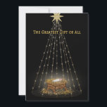 Cartes Pour Fêtes Annuelles Noël Christian Manger Salutation<br><div class="desc">La collection Christmas Manger comprend deux styles de cartes de voeux,  timbre postal,  étiquette de retour et autocollants. Concentrez-vous sur la naissance du Christ. Idéal pour ceux qui préfèrent envoyer une carte avec le vrai sens de Noël. Luc 2 : 11-12 verset d'écriture à l'intérieur des cartes.</div>