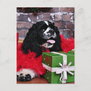 Cartes Pour Fêtes Annuelles Noël - Cocker Spaniel - Maggie