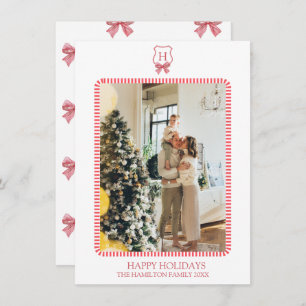 Cartes Pour Fêtes Annuelles Noël Coquette Crest Photo Grille du millénaire