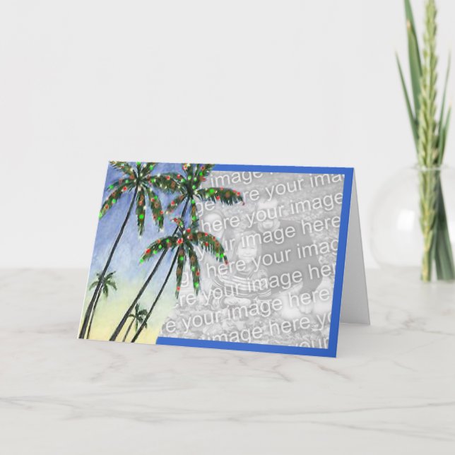 Cartes Pour Fêtes Annuelles Noël côtier (Devant)