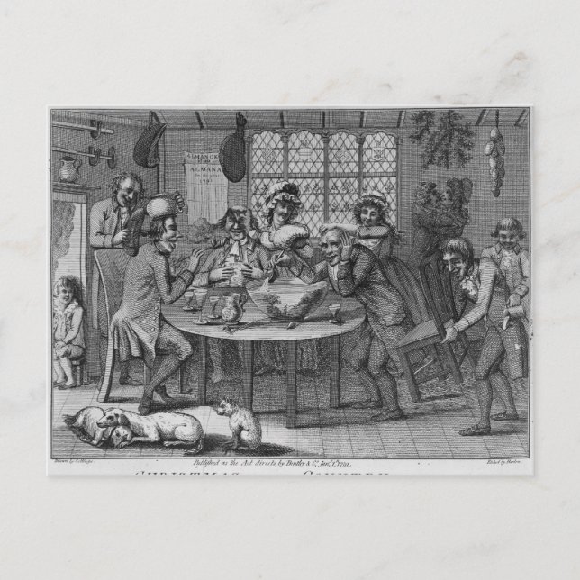 Cartes Pour Fêtes Annuelles Noël dans le pays (Devant)