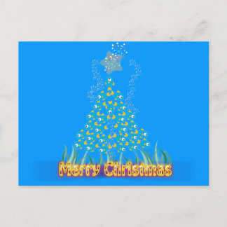 Cartes Pour Fêtes Annuelles Noël dans l'océan