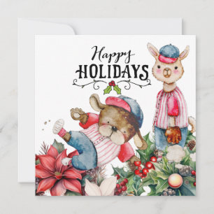 Cartes Pour Fêtes Annuelles Noël de baseball