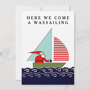 Cartes De Vœux Humour Bateau Zazzle Fr