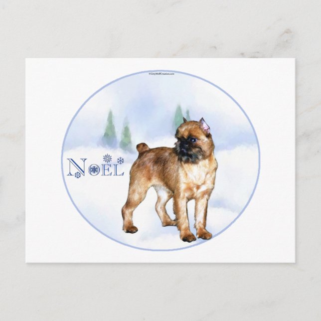 Cartes Pour Fêtes Annuelles Noel de Brussels (Devant)