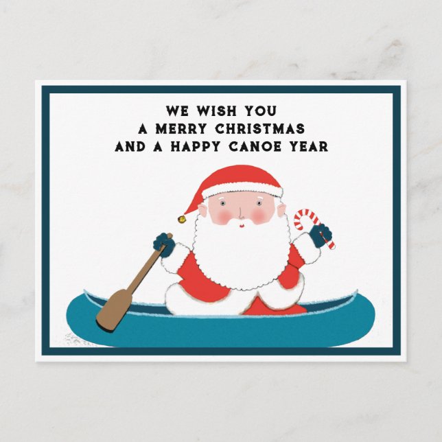 Cartes Pour Fêtes Annuelles Noël de camping drôle (Devant)