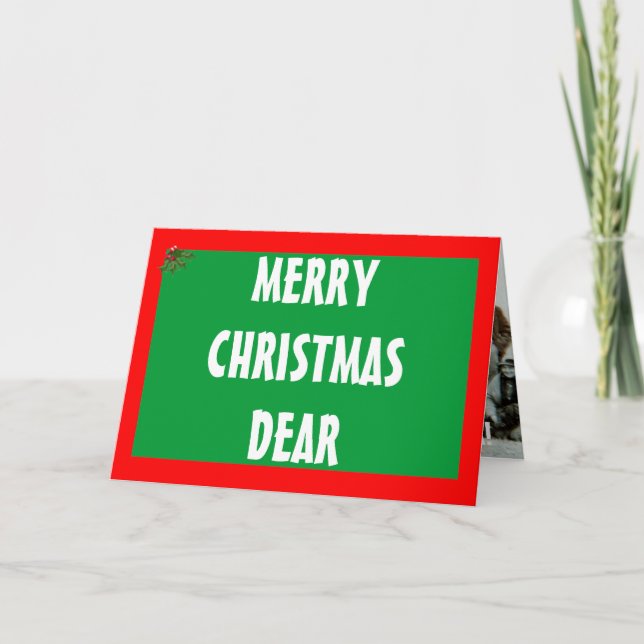 Cartes Pour Fêtes Annuelles Noël de chasse (Devant)