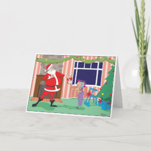Cartes Pour Fêtes Annuelles Noël de dents fausses