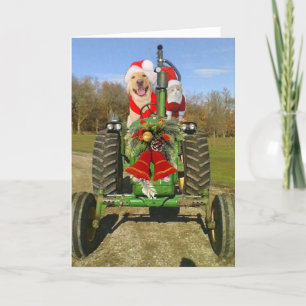 Cartes Pour Fêtes Annuelles Noël de la bénédiction agricole