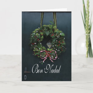 Cartes Pour Fêtes Annuelles noël de la catalogne de bon