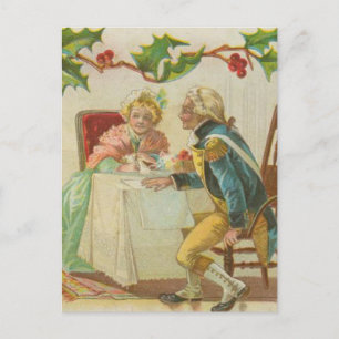 Cartes Pour Fêtes Annuelles Noël de la guerre révolutionnaire vintage