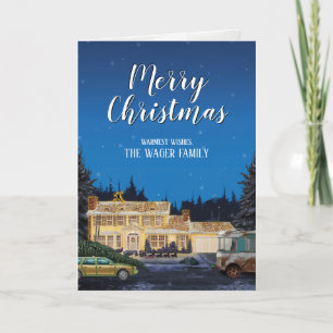 Cartes Pour Fêtes Annuelles Noël de la Lampe Nationale