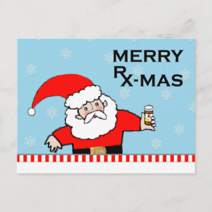 Cartes Pour Fêtes Annuelles Noël de la pharmacie