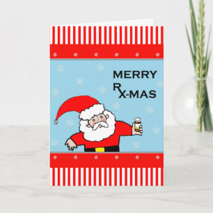 Cartes Pour Fêtes Annuelles Noël de la pharmacie