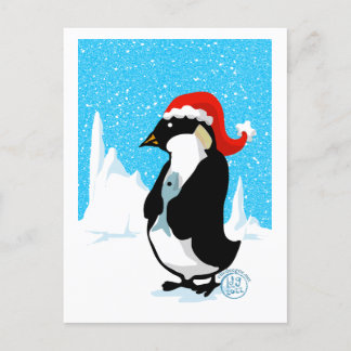 Cartes Pour Fêtes Annuelles Noël de l'empereur Penguin