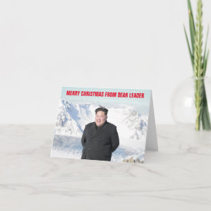 Cartes Pour Fêtes Annuelles Noël de l'ONU de Kim Jung